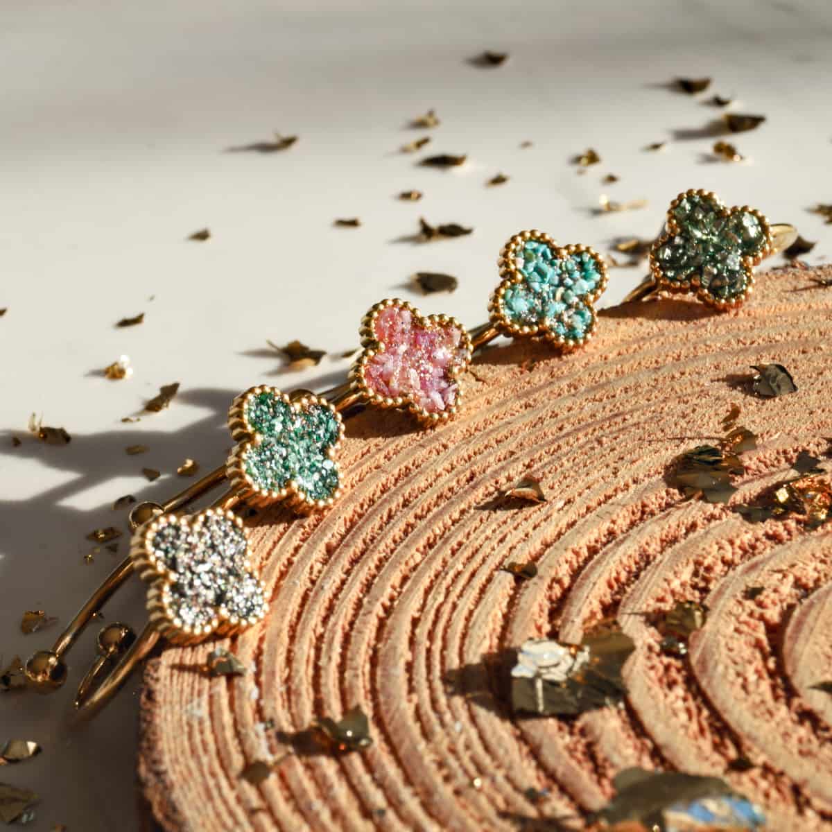 Bague femme Trèfle ajustable – LOetMA